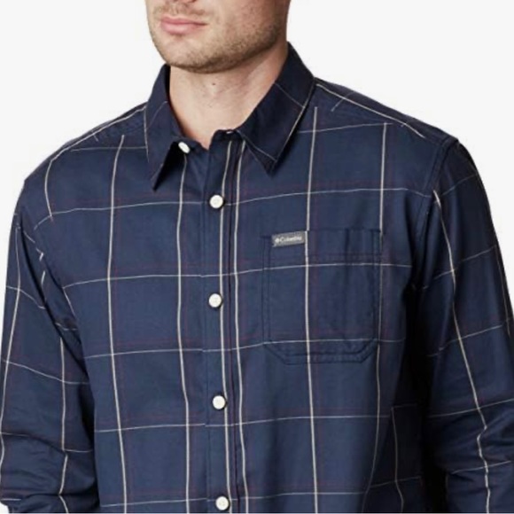Columbia Mens Vapor Ridge III Long Sleeve Button Down - Picture 2 of 8